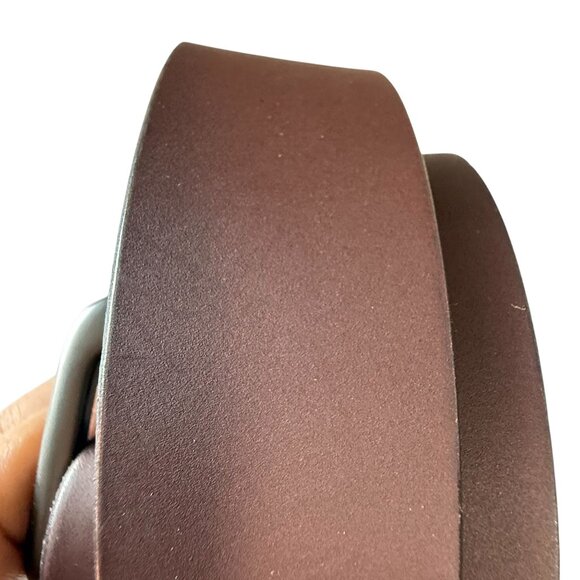 Timberland Leather Belt 38 Dark Brown Classic Everyday - Picture 2 of 6